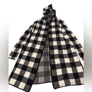 Belldini women’s cardigan sweater with hood size Medium